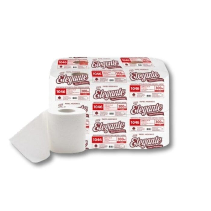 ELEGANTE HIGIENICO 8 X 300 MTS CONO 45 (1046)