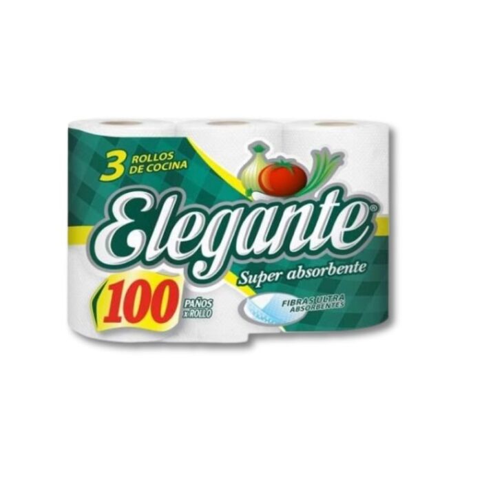 ELEGANTE COCINA 3 X 100 PAÑOS (930)