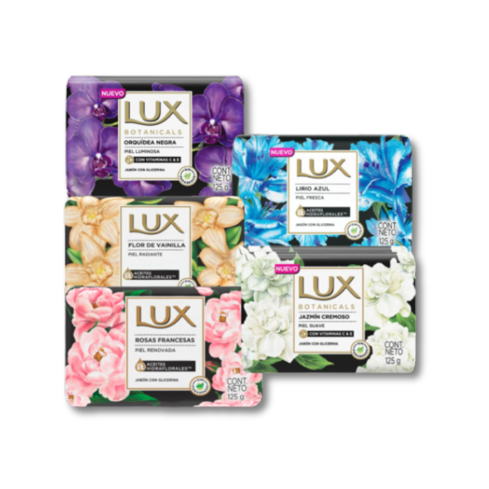 LUX JABON X UNIDAD VARIAS FRAGANCIAS