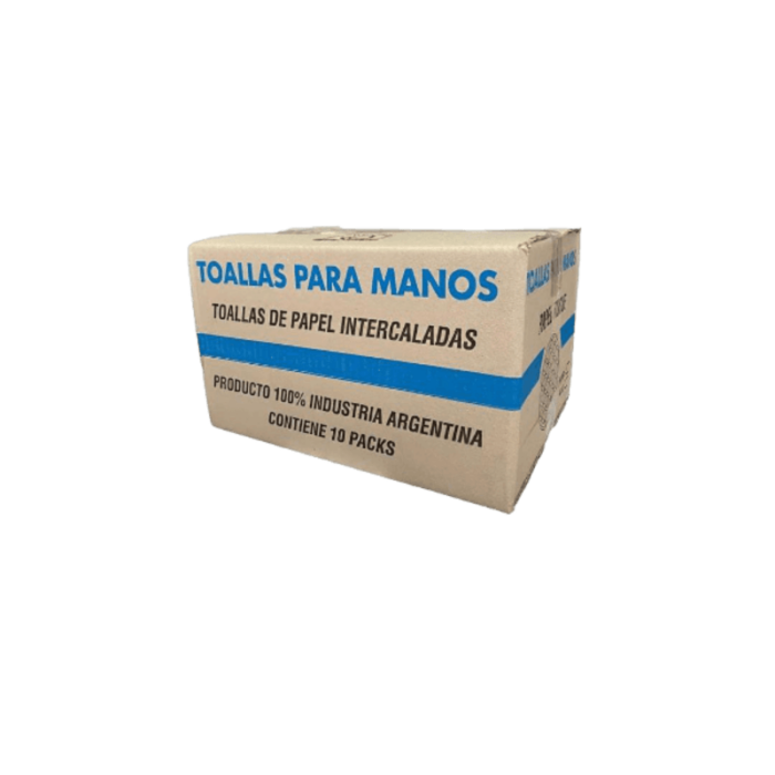 TOALLAS DE MANO INTERCALADAS X 2500 BLANCAS